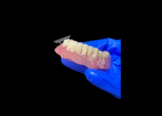 comprare Dentiera acrilica leggera con telaio metallico, protesi rimovibili a arco completo. online manufacture