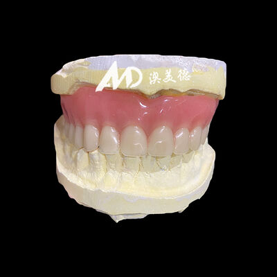 Buon prezzo Dentiera rimovibile Dentiera acrilica completa Adatta a varie applicazioni dentali Offrendo una soluzione duratura e comoda in linea